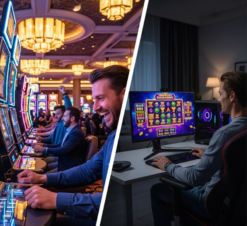 Slot Casino vs Slot Online: Mana yang Sensasi Lebih Seru?
