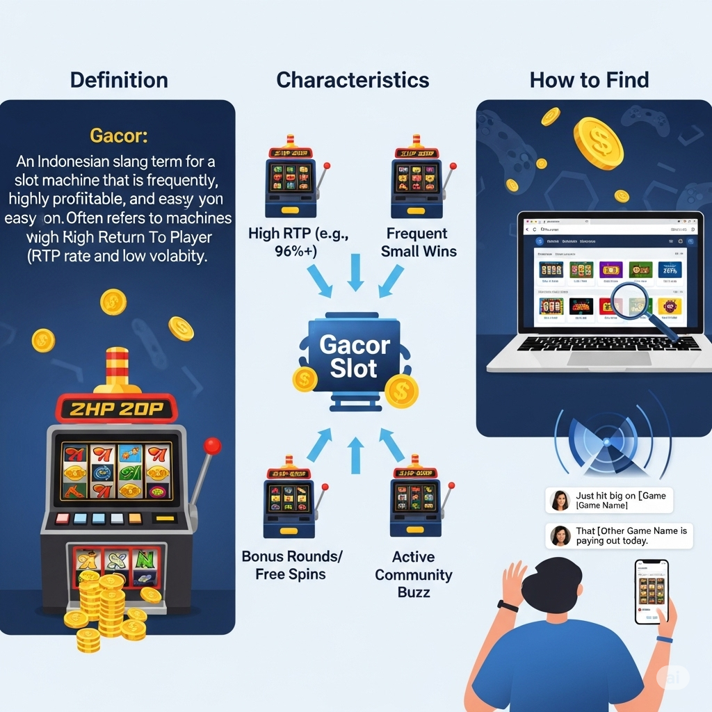 Apa Itu Slot Gacor? Pengertian, Ciri, dan Cara Menemukannya