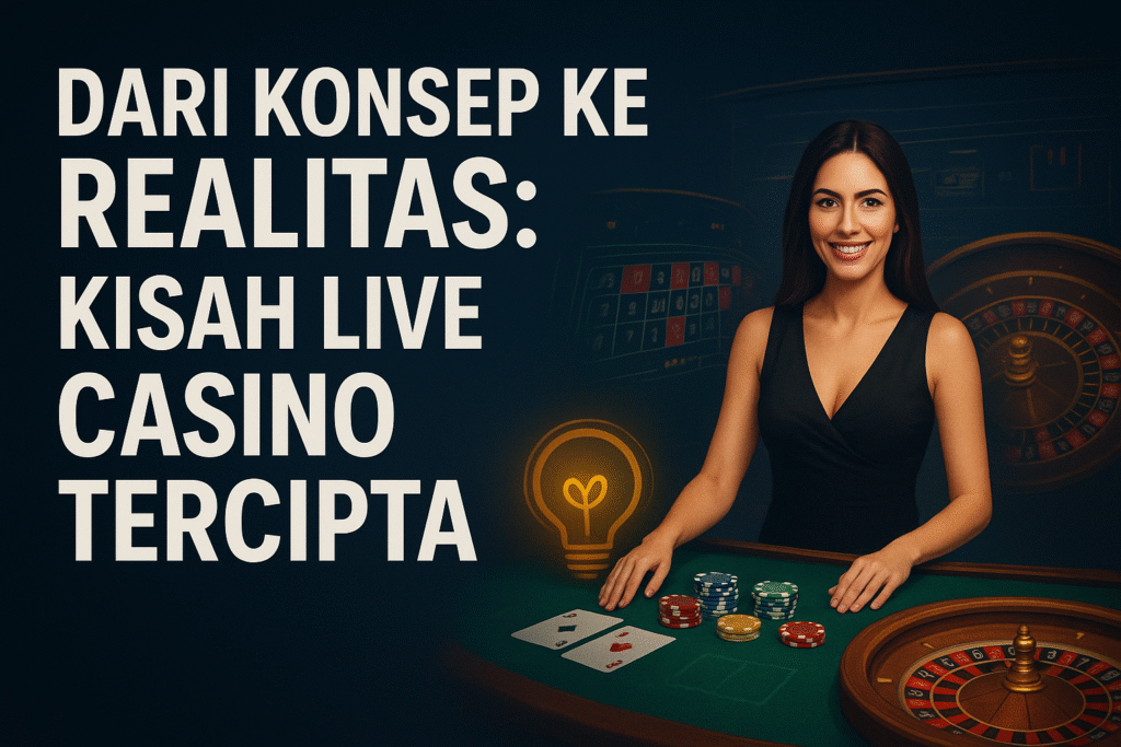 Dari Konsep ke Realitas: Kisah Live Casino Tercipta